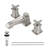 Widespread 2-handle Bathroom Faucet With Drain Assembly-57835918