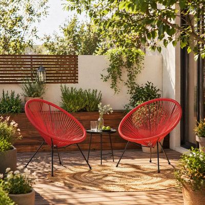 Ensemble de chaise longue de patio
