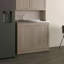 Évier utilitaire de 39 po de largeur, armoire à deux portes avec deux tablettes, évier en acier inoxydable, cuisine, salle de lavage, évier de garage-118592865