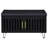 Clackamas Black 2-Door Storage Bench-1518915315