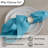  Aqua Linen Napkin Set of 4-1830155665