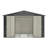 10X8 FT Outdoor Storage Shed, All Weather Metal Sheds With Lockable Doors, Tool Shed For Garden, Patio, Backyard, Lawn-121497910