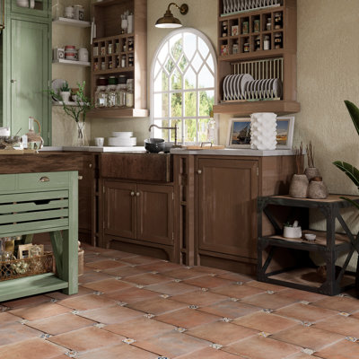 Benisa Marelle W/Taco 11-7/8 In. X 14 In. Porcelain Floor And Wall Tile