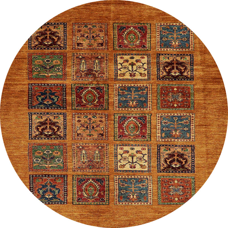 Tapis abstrait 617, Rond 6 pi