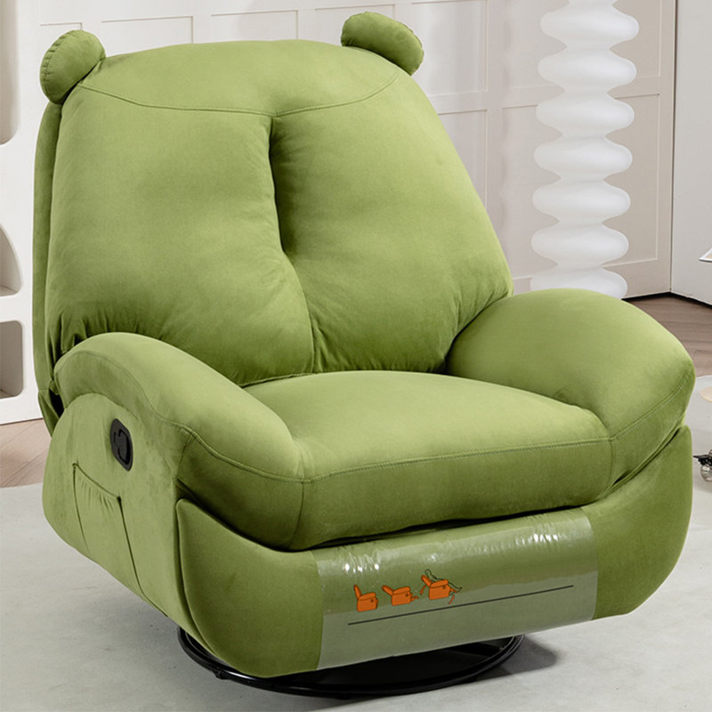 Fauteuil inclinable Melchiora, Mélange de polyester vert