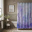 Rideau de douche standard 1 pièce Watercolor Purple Fields-1839182578