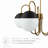 Modway Stellar 5-Light Chandelier-1317000824