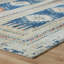 Sundance Mesa Canyon Ikat Blue Wool Hand Crafted Area Rug-1618309425