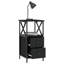 Herendeen 34cm W Iron Bedside Table-328739557-272789200