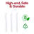 Medium Weight Disposable Plastic Knives - 4000 Knives