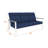 Townsend Metal Outdoor Sofa With Sunbrella Cushion-116233345-116233338