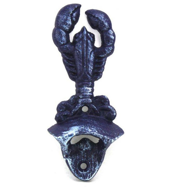 Ouvre-bouteille de homard, Bleu foncé rustique