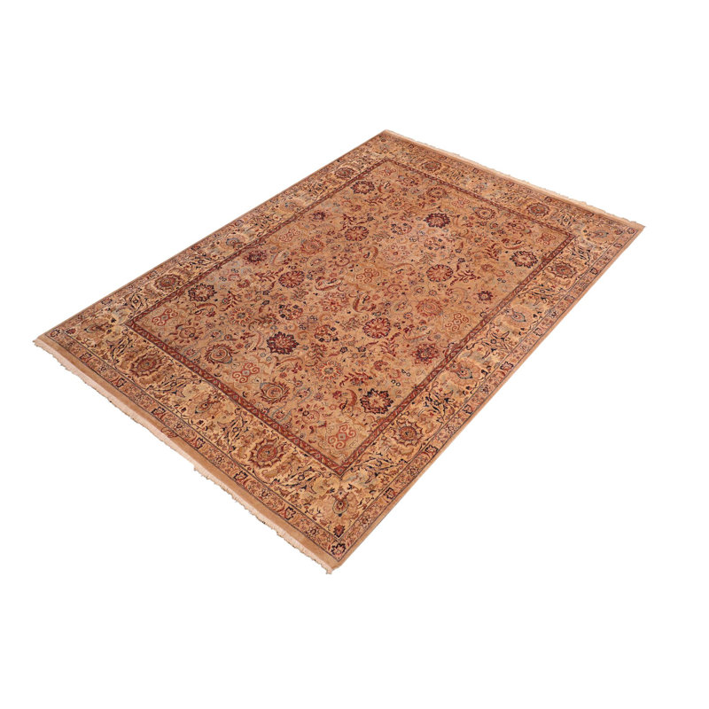 Tapis brun clair unique 8 pi 2 po x 10 pi 1 po Paro Paro 1970