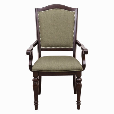 Ensemble de fauteuils avec 2 sièges rembourrés et garniture cloutée