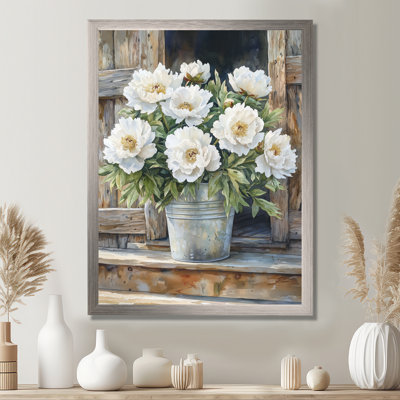 Carla - art mural floral
