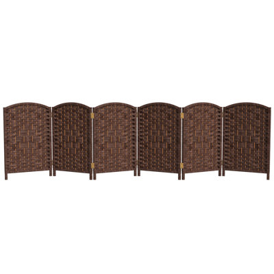Paravent Short Diamond Weave