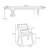 4 - Person Solid Wood Top Double Pedestal Dining Set-99351626