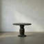 Portobello Round Mahogany Wood Dining Table