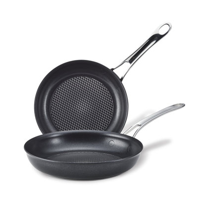 Anolon X Hybrid Nonstick Induction Frying Pans / Skillet Set - 2 Piece