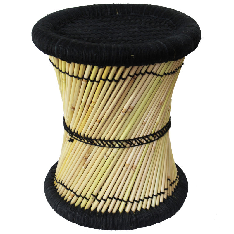 Tabouret d'appoint Barkhamsted, Noir