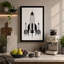 Rocket Fleet Ascent Mid-Century - Wrapped Canvas-1696922221-1696922220