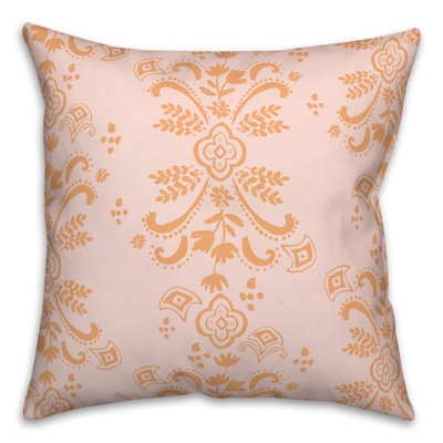 Floral Square Throw Cushion
