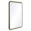 Ancle Metal Rectangle Mirror