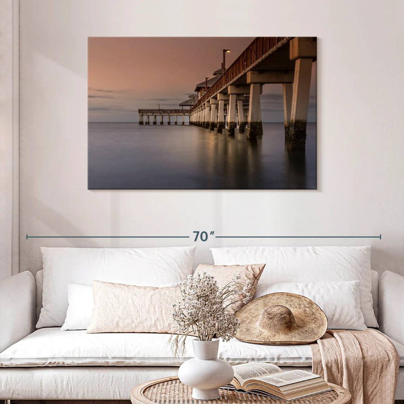 Aletra Myers Boardwalk Sunset, H 30 po x l 45 po