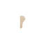 Moulure de chaise en bois massif l 1 po x l 2 3/8 po x L 96 po Wm392-96930534