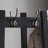 Coat Rack W/ 3-Tier Storage Shelves-2084168952