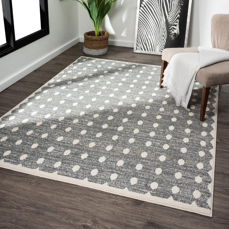 Aldwyn Geometric Indoor Rug, Rectangle 4' x 6'