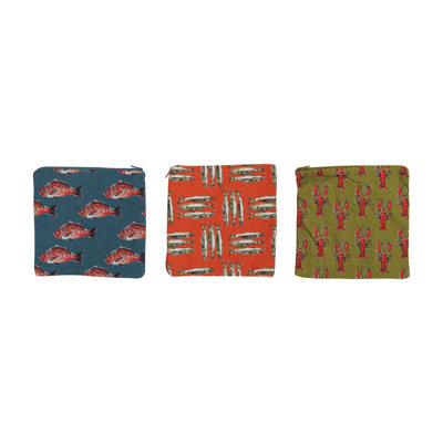 Ensemble de 3 sacs de rangement réutilisables pour aliments Keiper