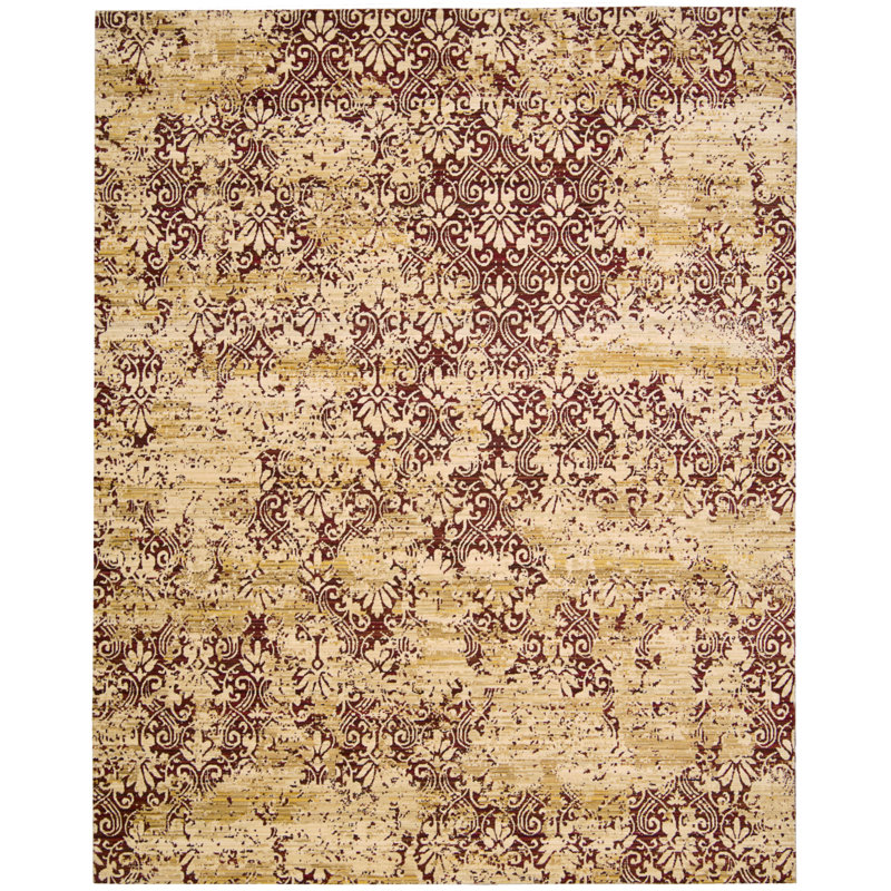 Denoila Abstract Indoor Rug, Rectangle 8'6" x 11'6"