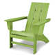 Modern Adirondack High-Density Polyethylene (HDPE) Outdoor Adirondack Chair