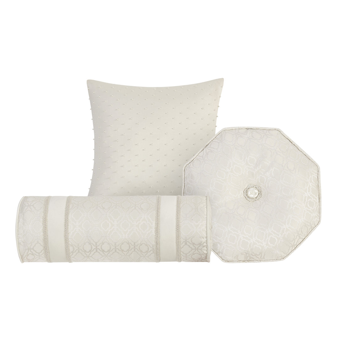 Waterford Aragon 3 Piece Decorative Pillow Set Waterford Bedding