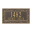 Plaque d'adresse murale sur 2 lignes Pinecone-755412319-755412306
