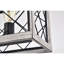 Luminaire suspendu unique à 7 lumières