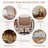 Modern  Ergonomic Home Office Chair With Adjustable Armrest And Smooth Wheels-795314139-795314142