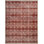 Mirabelle Floral Area Rug in Rust