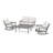 Vineyard 4-Piece Deep Seating Rocking Chair Set-126619419-126619422