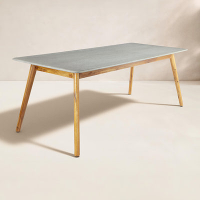 Capps Polycement Outdoor Dining Table