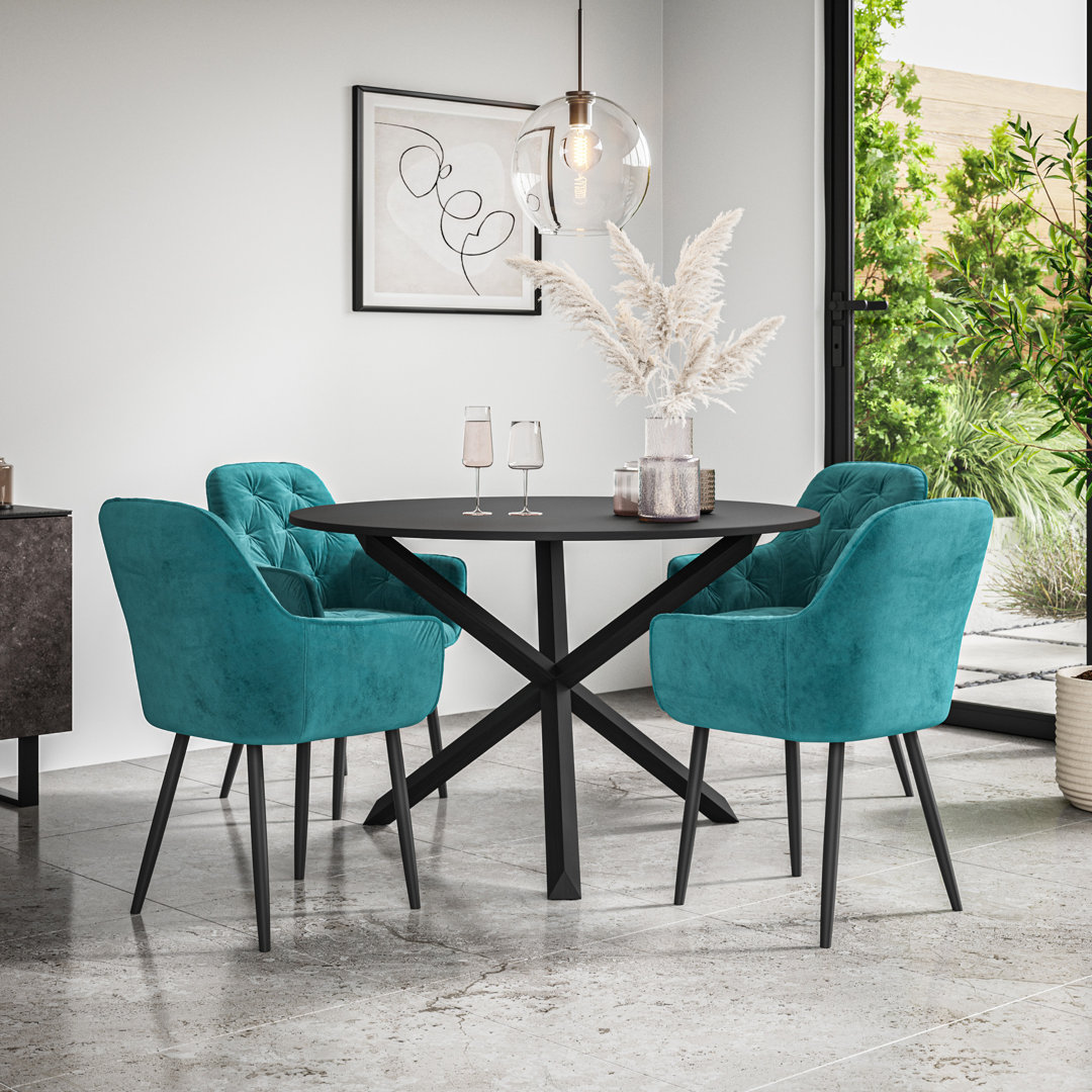 Adriunna 4 - Person Dining Set