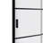 60'' W 76'' H Framed Rectangle Reversible Shower Enclosure