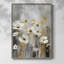 Reproduction encadrée FLORAL Series CDIV - bois massif-248908572