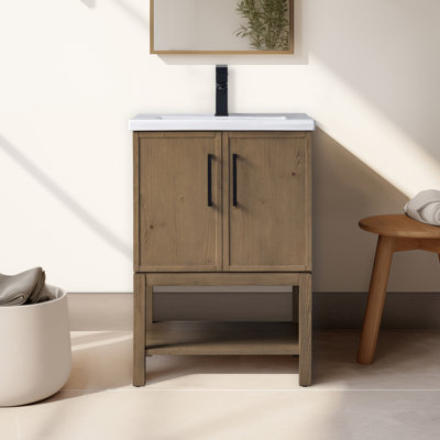 Ensemble de meuble-lavabo autoportant 24 po Bistagno
