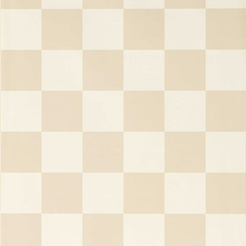 Henry Holland Checkered Non-Woven Wallpaper Double Roll, Oatmeal