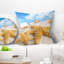 « mer », message photo en bouteille recouvert de coussin de sable-29597937-29597941