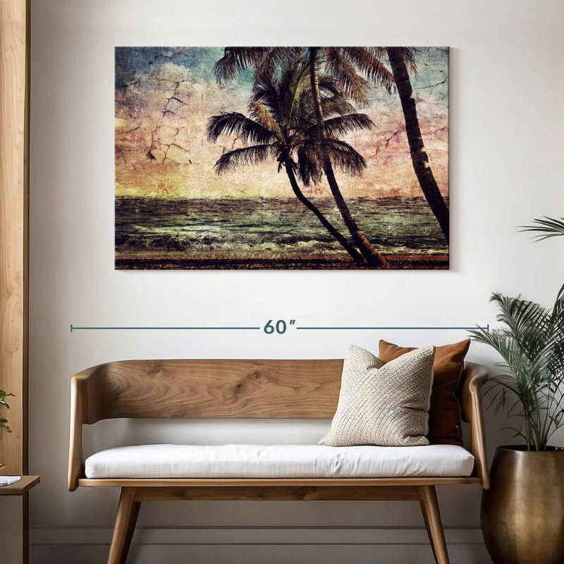 Gillard Rustic Beach, 32'' H x 48'' W