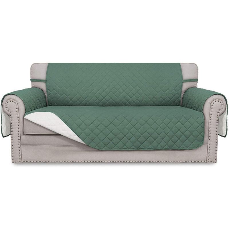 Housse de fauteuil inclinable réversible Easy-Going Chair, H 6,61 po x l 11,81 po x P 11,54 po, Tissu cyan / ivoire