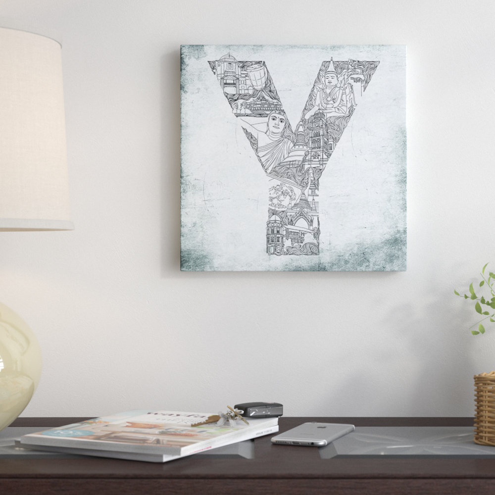East Urban Home Yangon Textual Art on Paper - Wayfair Canada